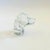 A vintage crystal dog head paperweight by J G Durand, France. Original sticker still attached. Measures 3.25"W x 2.25"D x...