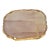 Agate Marble Glass Coaster w/ Gold Rim- Pink Tone, Set of 4 For Sale
