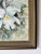 Green 1970’s Vintage Tropical Botanical Orchid Landscape Oil on Canvas Painting, Framed For Sale - Image 8 of 12