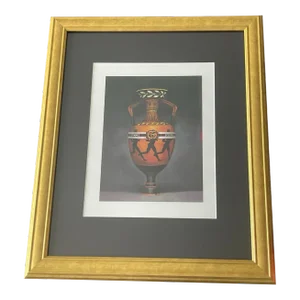 Authentic Gucci Lithograph Fashion Advertisement, Framed