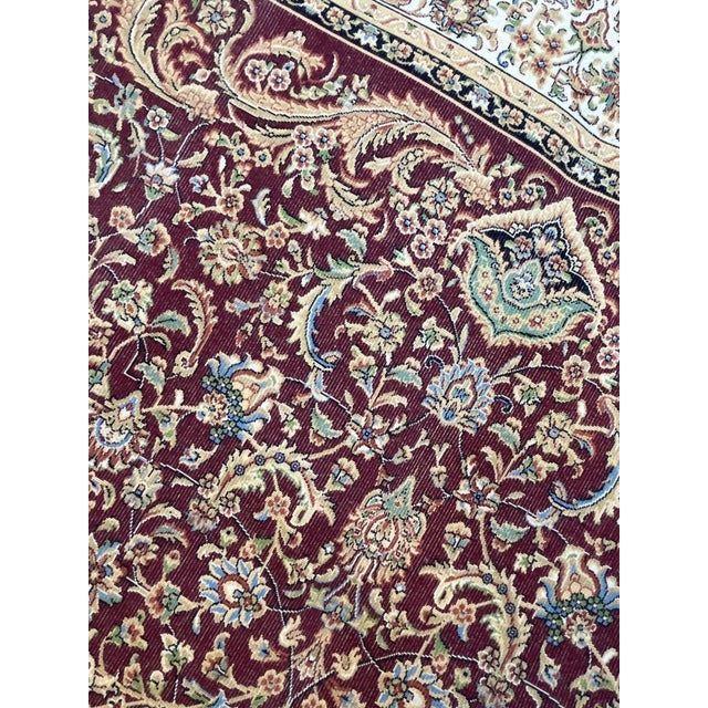 2000 - 2009 Signed Silk Turkish Rug , 4' X 6' For Sale - Image 5 of 6