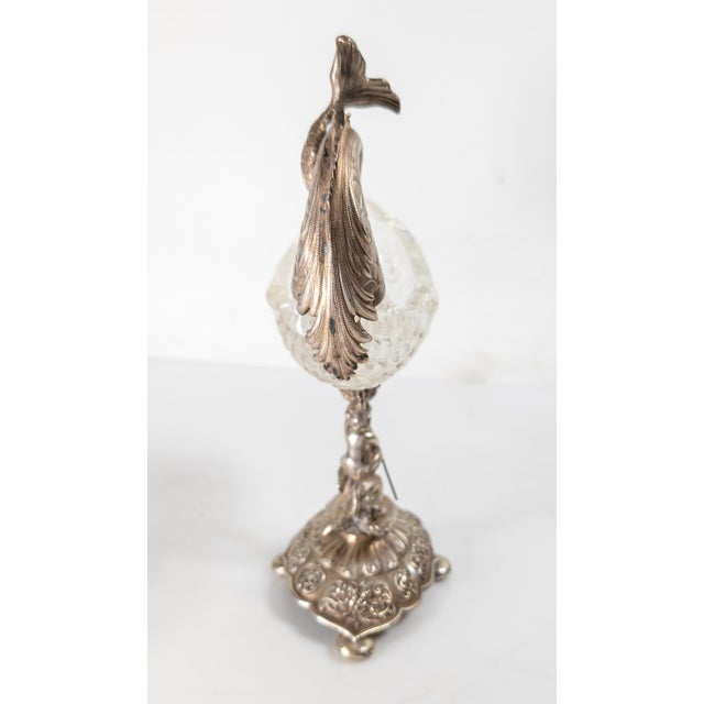 19th Century German Renaissance Revival 800 Silver Sweet Meat or Nut Dish For Sale In New York - Image 6 of 14