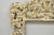 Late 20th Century Large 78" Italian Baroque Rococo White Distress Painted Mirror Art Picture Frame For Sale - Image 5 of 17