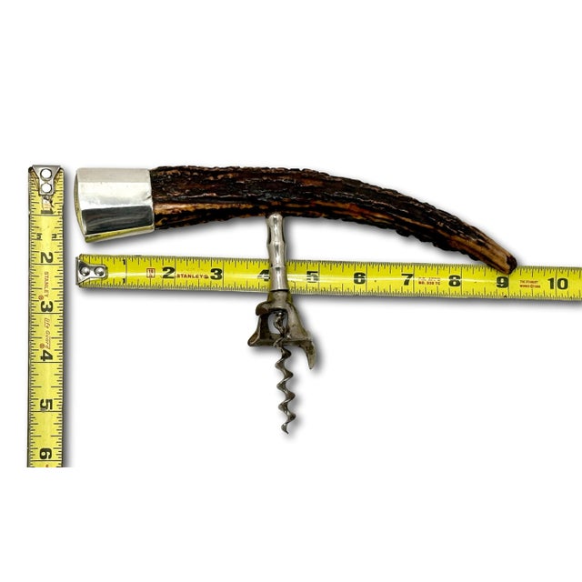 This Really is a Great Looking and Quite Unusual Antique American Wine Corkscrew. It Comes from the Classic American Arts...