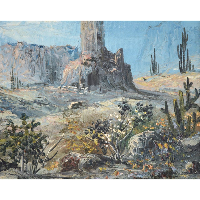 Late 20th Century Desert Monuments - Textured Landscape by Moralelo For Sale - Image 5 of 8