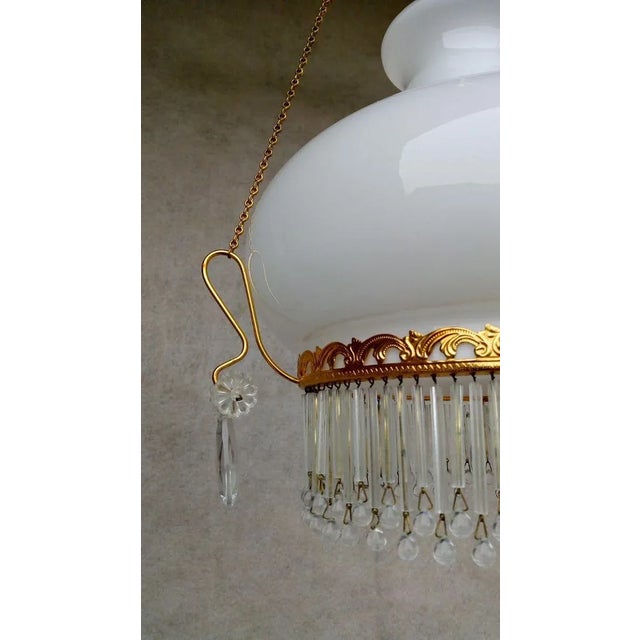 1990s Vintage Type 70 020/1 Chandelier from Železnobrodske sklo, 1990s For Sale - Image 5 of 10