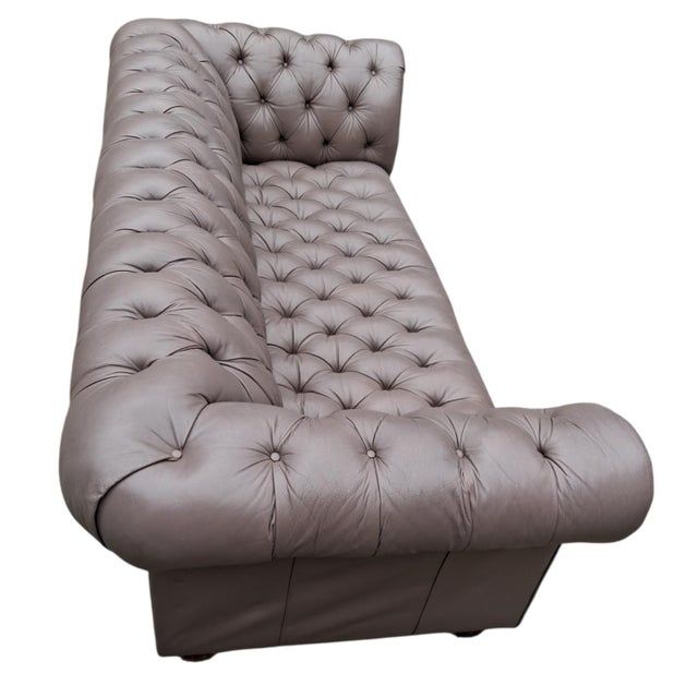 2010s Heritage Meets Modern Luxury With the Berwick Chesterfield Sofa by Arhaus For Sale - Image 5 of 12