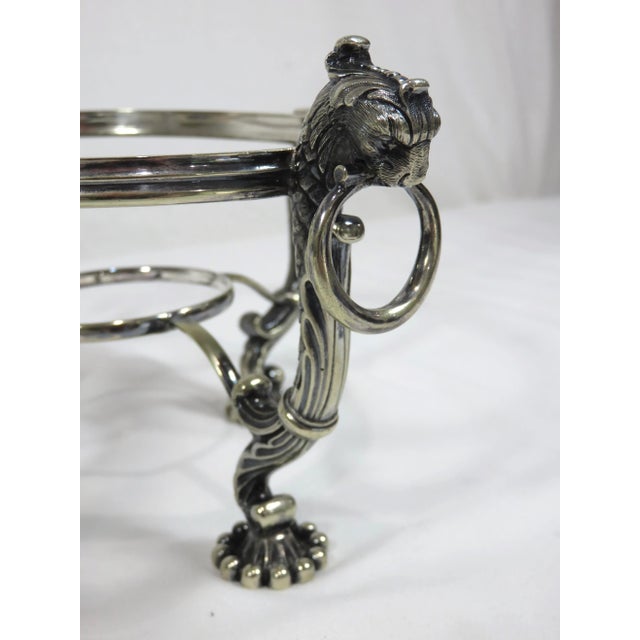 Antique English Sheffield Silverplate Egg Warmer by Elkington For Sale - Image 9 of 11