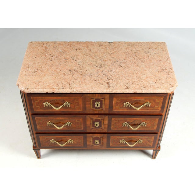 Louis XVI Chest of Drawers, 1780s For Sale - Image 4 of 17