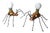Vintage French Wall Lamps in Wrought Copper, 1990s, Set of 2 For Sale
