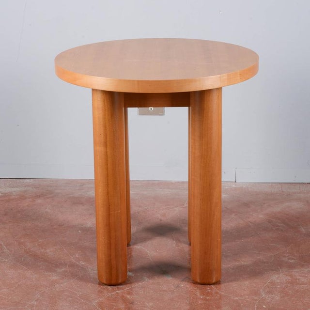 Italian Round Coffee Table, 1980s For Sale - Image 9 of 9