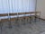Vintage Industrial School Chairs in Brown Fabric with Black Metal Bases, 1970s, Set of 6 For Sale - Image 11 of 18