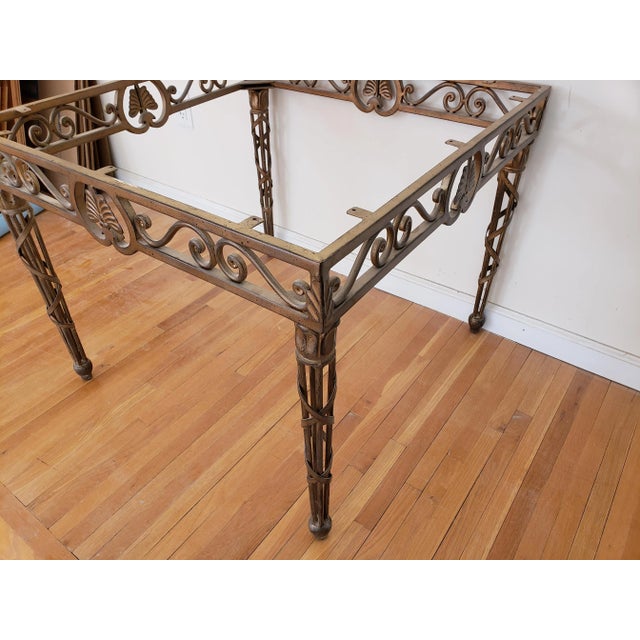 The Drexel Heritage Camino Real Side Table Base embraces a Twisted Vine motif with Leaf details and elegant curves in a...