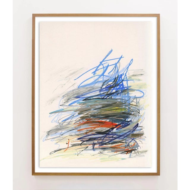 "Blue Notes #13" Unframed For Sale - Image 4 of 8