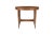 Early 20th Century Antique English Hepplewhite Carved Bellflower Mahogany Caned Oval Side Table For Sale In Baltimore - Image 6 of 12