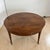 Large, Swiss, early Biedermeier expandable / extending table in walnut, circa 1820. Round table with solid walnut top and...