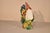 White Italian Terracotta Hand-Painted Rooster Sculpture, Circa 1980's For Sale - Image 8 of 13