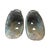 Antique Spanish Colonial Bronze Slipper Stirrups Pair 19th C South American Estribos For Sale - Image 10 of 11