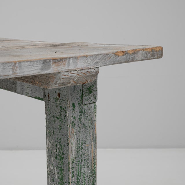 1900s French Wood Patinated Table For Sale - Image 11 of 18