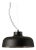 Black M68 Pendant Lamp by Miguel Milá For Sale