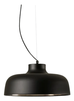 Black M68 Pendant Lamp by Miguel Milá