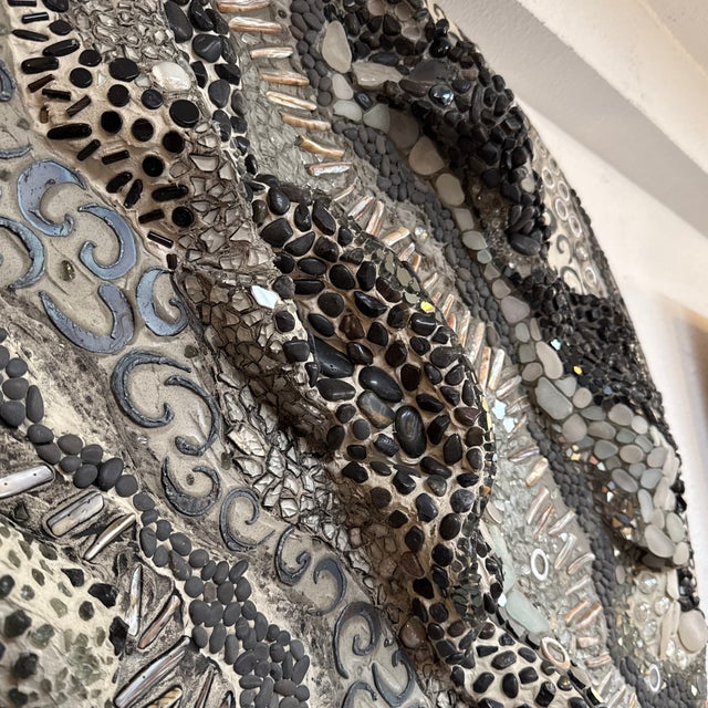 Op Art Alber + M. Luna-De Matteis Mosaic Sculpture For Sale - Image 3 of 12