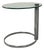 Leon Rosen for Pace Cantilevered Drinks Side Table in Steel and Glass For Sale