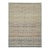 Vintage-Inspired Khotan Geometric Wool Rug – Earthy Sage, Terracotta, and Navy For Sale