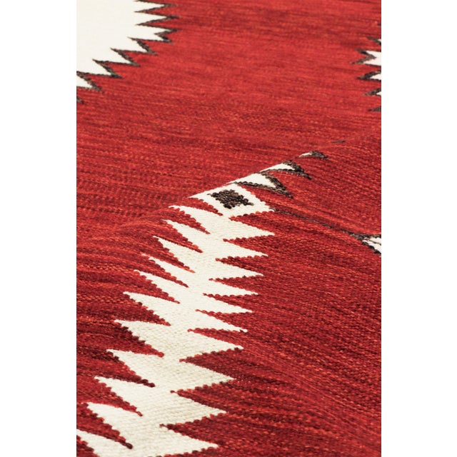 Pasargad Home Tuscany Red Wool Area Rug- 8' 9'' X 11'11'' For Sale - Image 4 of 5
