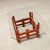 Red Bamboo Coffee Table, 1980s For Sale - Image 8 of 10