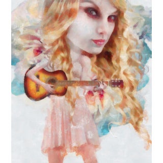 Taylor Swift by Steve Moors 34.5" × 40" Ready to Hang For Sale