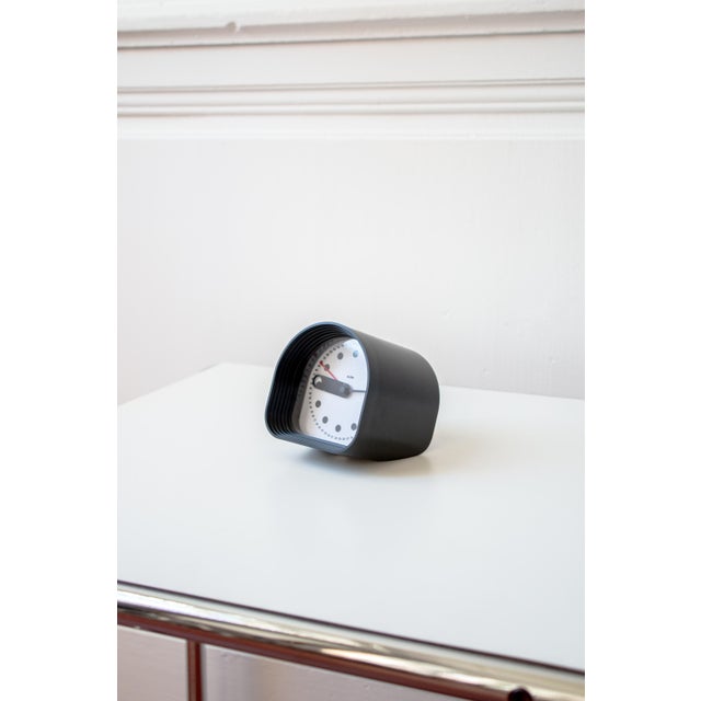 Vintage Optic Table Alarm Clock by Joe Colombo for Alessi, 1988 For Sale - Image 3 of 10