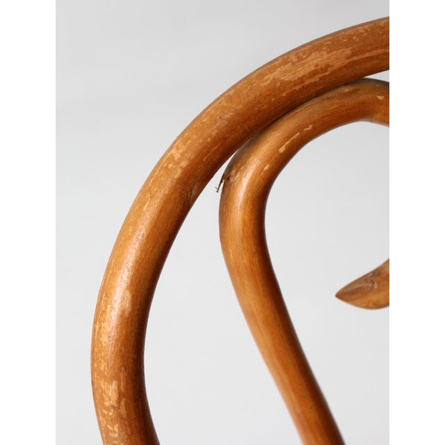 Brown Mid-Century Bentwood Chairs Pair For Sale - Image 8 of 18