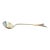 1990s Mariposa Brillante Hand Hammered Whale Tail Serving Ladle m.m. Evolução For Sale