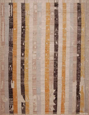 Nazmiyal Collection Tribal Geometric Contemporary Area Rug