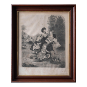 The Spring Time of Life Engraving by G. Bather, c.1868