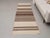 1970s Vintage Handmade Wool Cotton Beige Runner Rug For Sale - Image 4 of 11