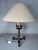 Vintage Spanish Brutalist Table Lamp in Wrought Iron, 1960s For Sale - Image 13 of 13