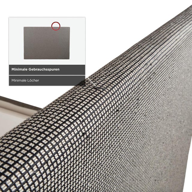 Fabric Bed in Grey from Schramm For Sale - Image 15 of 18