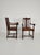Pair of f. Parker & son oak armchairs – 19th century english this distinguished pair of 19th-century armchairs by f....