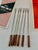 1960s Rosewood and Stainless Steel 6 Piece Fondue Fork Set For Sale In New York - Image 6 of 8