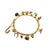 Mid 19th Century Victorian Gold Charm Bangle Bracelet With Gemstone Stickpin Charms – 19th Century For Sale - Image 5 of 5