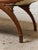 Vintage Antique Settee With Marble Side Table For Sale - Image 9 of 12