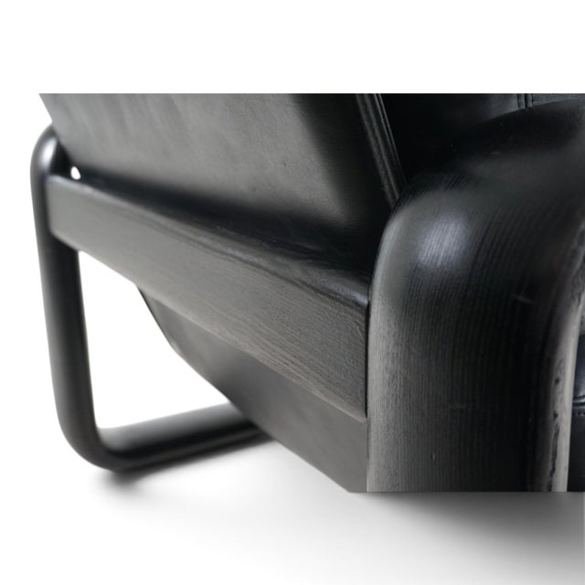 Hombre Leather Lounge Chairs by Burkhard Vogtherr for Rosenthal, 1970, Set of 2 For Sale - Image 18 of 18