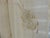 Pair of Sheer Embroidered Ecru color curtain panels, Suzani style embroidery tone-on-tone color. Floral pattern throughout...
