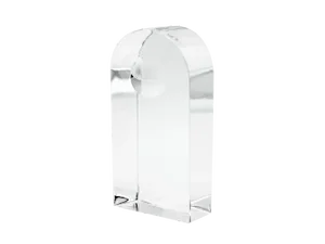 Crystal Sculpture by Jan Johansson for Orrefors, Sweden, 1980s