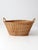 Antique French Country Wicker Laundry Basket For Sale - Image 14 of 14