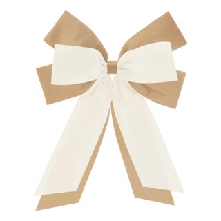 Double Bow Ornament (Set of 2) For Sale
