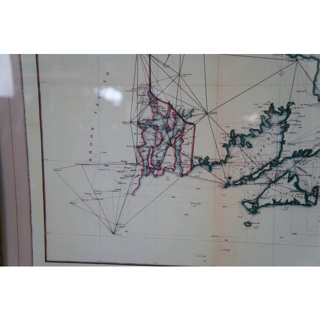 Soicher Marin American Navigational Chart Survey Map of East Coast For Sale - Image 11 of 13