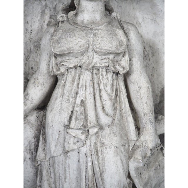 19th C. Plaster Allegorical Personification of the City of Saint-Étienne, France For Sale In Dallas - Image 6 of 18